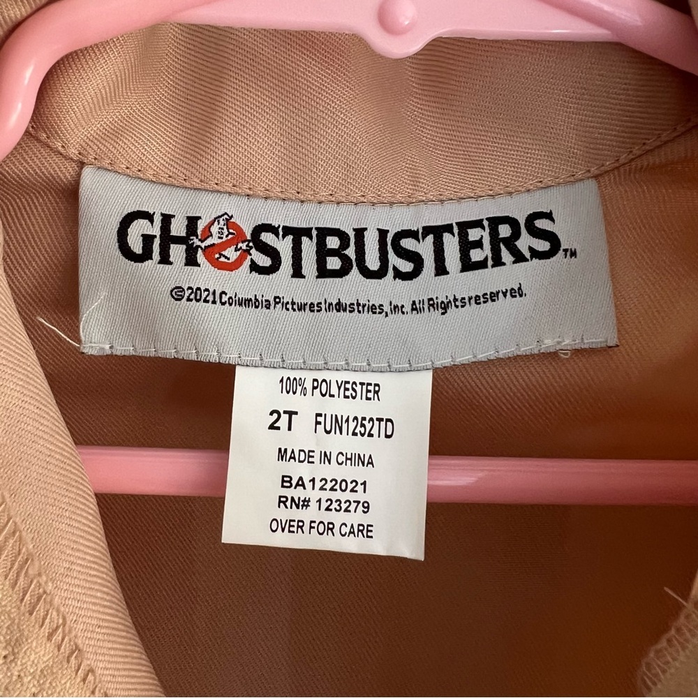 Ghostbusters Deluxe Halloween Costume Size 18+months - 2T plus Proton Pack NWT - Picture 8 of 13
